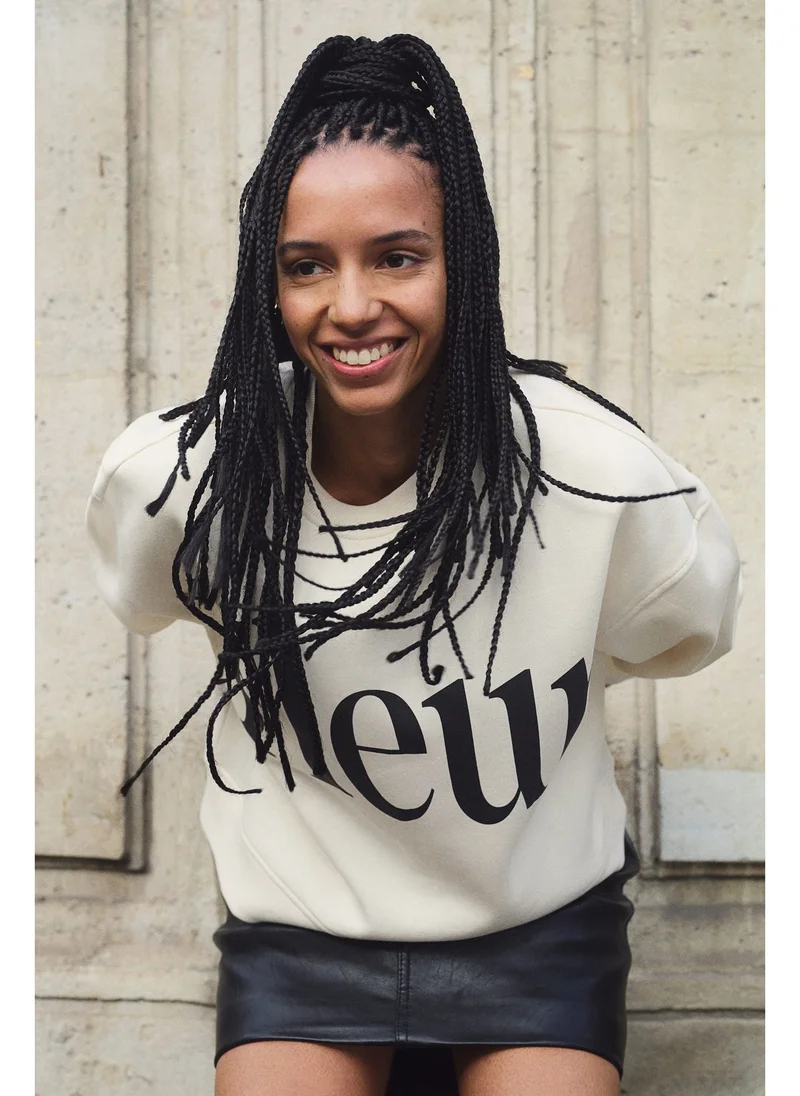 H&M Printed sweatshirt