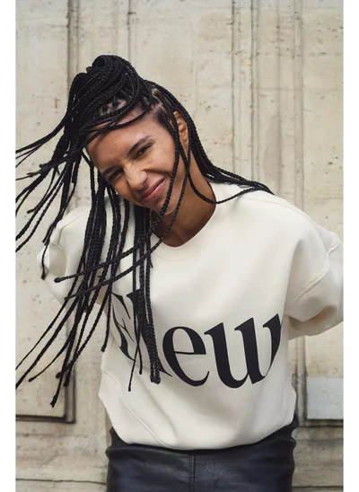 H&M Printed sweatshirt