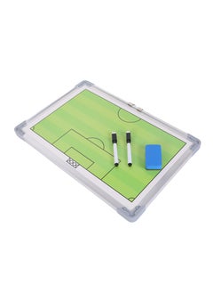 ENDLESS  Portable Football Tactics Coaching Board | Material: Aluminium | Magnetic Football Tactics Board | Strategy Double Sided | With Player Markers, Pen, Eraser  - Image 1