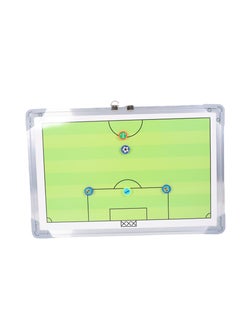 ENDLESS  Portable Football Tactics Coaching Board | Material: Aluminium | Magnetic Football Tactics Board | Strategy Double Sided | With Player Markers, Pen, Eraser  - Image 3