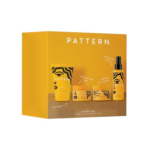 PATTERN مجموعة أدوات تصفيف الشعر الصغيرة من PATTERN للشعر المجعد والمجعد ذو القوام الضيق - Image 1