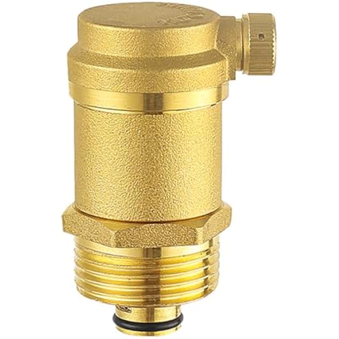 1 X AUTOMATIC QUICK VENT VALVE DN25 ONE-INCH BRASS SOLAR WATER HEATING PRESSURE RELIEF AUTOMATIC OUTLET VALVE - Image 2