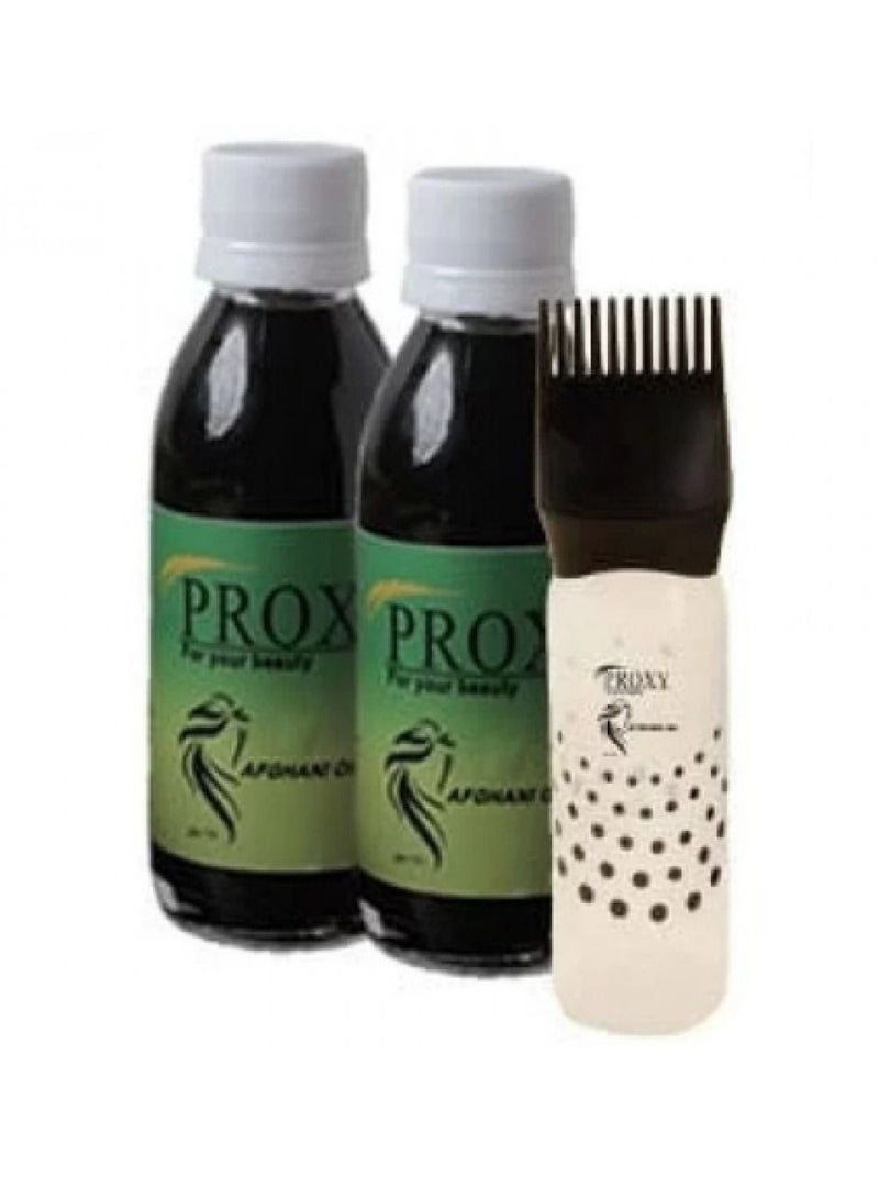 PROXY Two cans of Afghan proxy oil are enough for the user for about a month and a half
