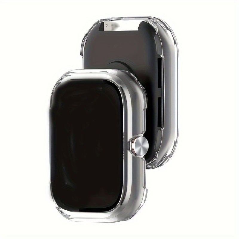Black 2 Pack Ultra Thin Case Built In Tempered Glass For Honor Choice Haylou Watch - Image 4
