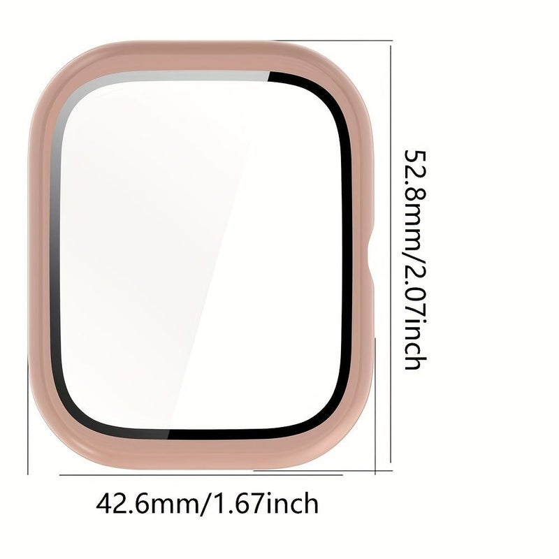 Black 2 Pack Ultra Thin Case Built In Tempered Glass For Honor Choice Haylou Watch - Image 2
