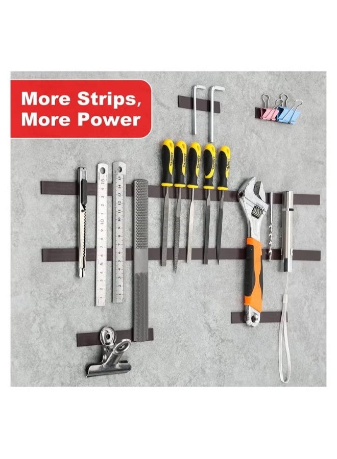 Magnetic Tape with Adhesive 2.5cm×3m×1.5mm, Magnet Tape Roll with Strong Self  Adhesive Backing for DIY，Art Projects, whiteboards and Fridge Organization，Office Supply - Image 5