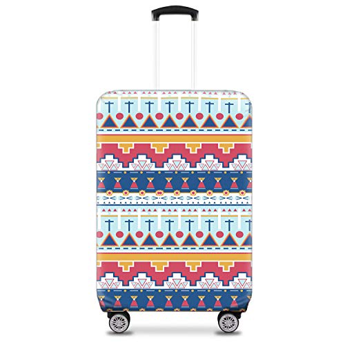 Nasher Miles Eco Friendly Polyester 55 (20 Inch) Small Protective Luggage Cover (White) - Image 1