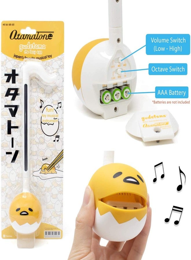 Otamatone Special Edition Sanrio Otamatone (2 Pc. Set - Aggretsuko Sweet + Gudetama) - Fun Electronic Musical Toy Instrument by Maywa Denki (Official Licensed) [Includes Song Sheet and English Instructions] - Image 4