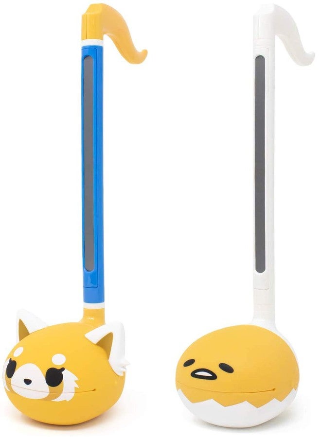 Otamatone Special Edition Sanrio Otamatone (2 Pc. Set - Aggretsuko Sweet + Gudetama) - Fun Electronic Musical Toy Instrument by Maywa Denki (Official Licensed) [Includes Song Sheet and English Instructions] - Image 1