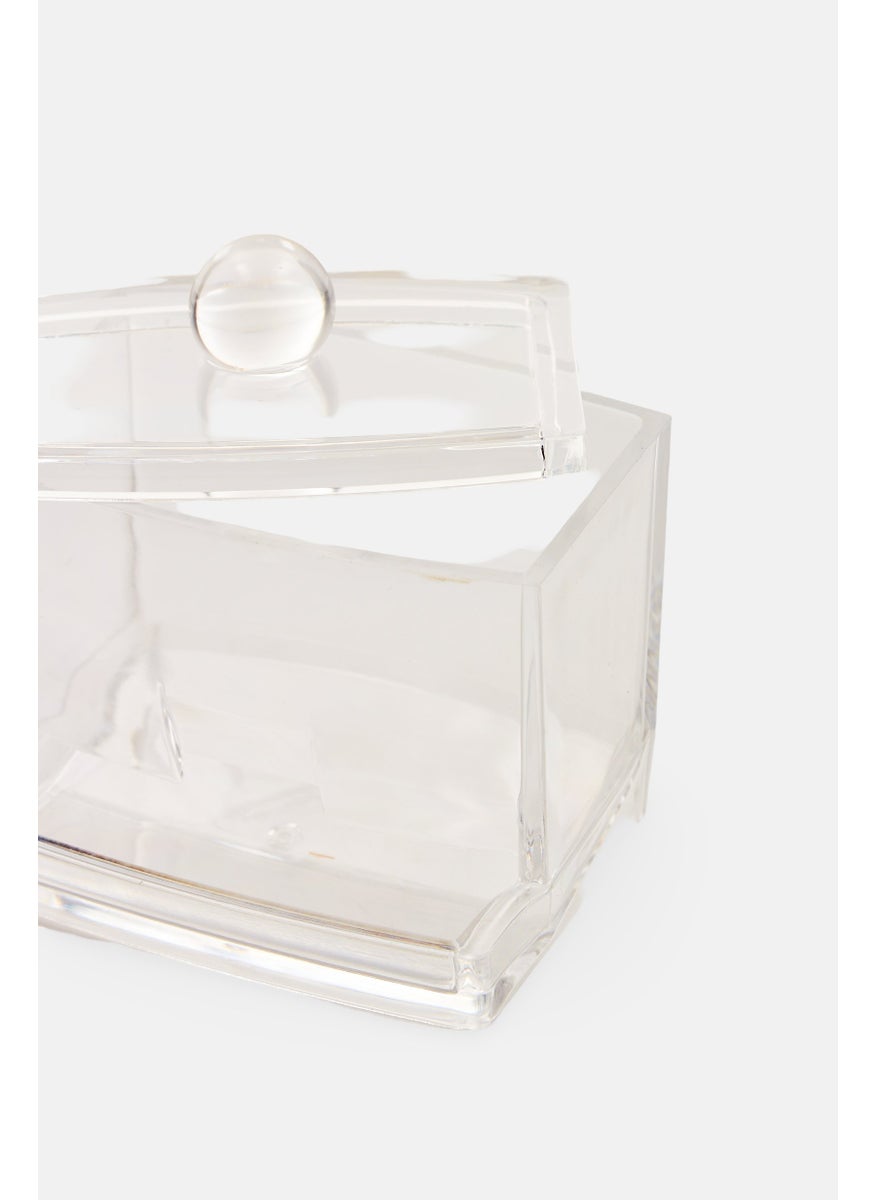 Oasis Home - 1 Piece Vanity Storage Organizers, Transparent - Image 1
