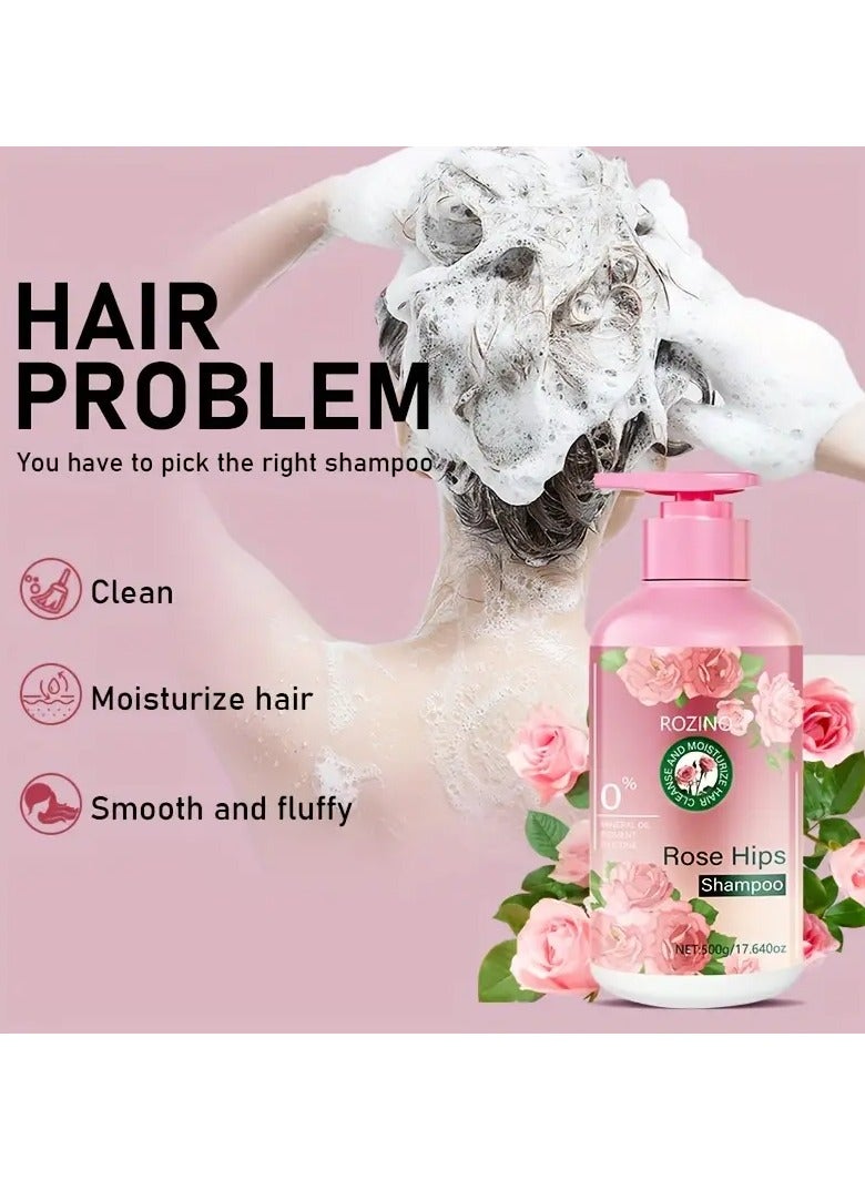روزينو شامبو ثمر الورد 500 جرام - Image 4