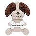HOMQYTE Inspirational Gift Positive Crochet Dog Animals with Affirmation Card Handmade Crochet Beagle Plush Doll for Women Dog Lovers Gifts Beagle - Image 2