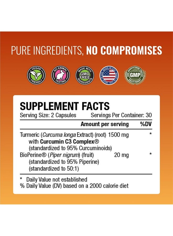 Approved Science Turmeric MD - with BioPerine & 95% Standardized Turmeric Curcuminoids - 180 Capsules (3 Month Supply) - Image 4