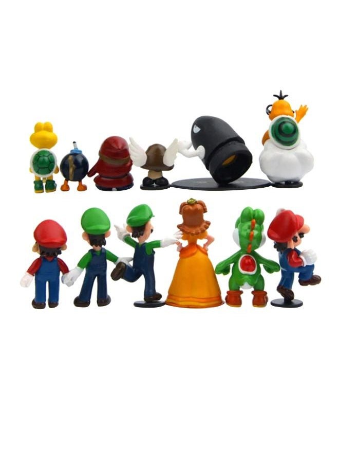 Generic - 12-Piece Super Mario Toy Set - Image 1