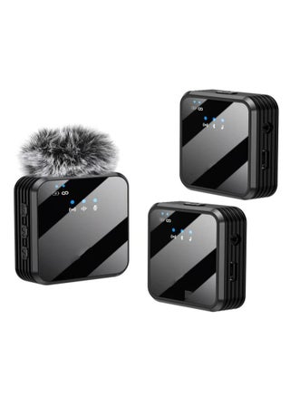 Wireless Lavalier Microphone, TikTok Live Mobile Video Recording 2.4G Noise Reduction Mini Microphone for Live Video, Recording Vlog, Interview, Online Classroom - pzsku/ZCF9114461E8958DC042FZ/45/1746196507/ca3d9dbc-177d-4f39-818a-0dde2168e4c9