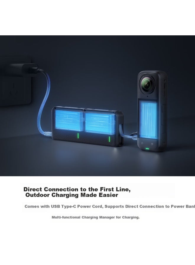 Insta360 Insta360 X5 Multi-Functional Charging Hub - Image 4