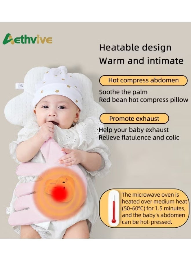 Aethvive Electric Baby Soothing Palm with Remote Control, Baby Patting To Sleep Artifact, Baby Anti-Startle Pressure Pillow Anti-Flatulence Accessible Coax Sleeping Glove, Heating Baby Sleep Soothers - Image 3
