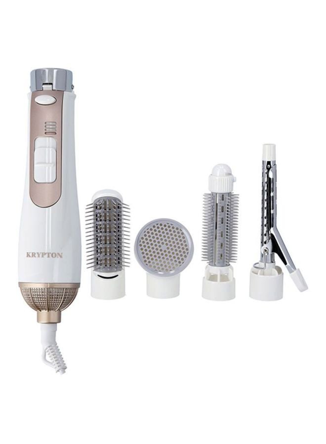 KRYPTON 5-In-1 Hair Styler Kit White - Image 1