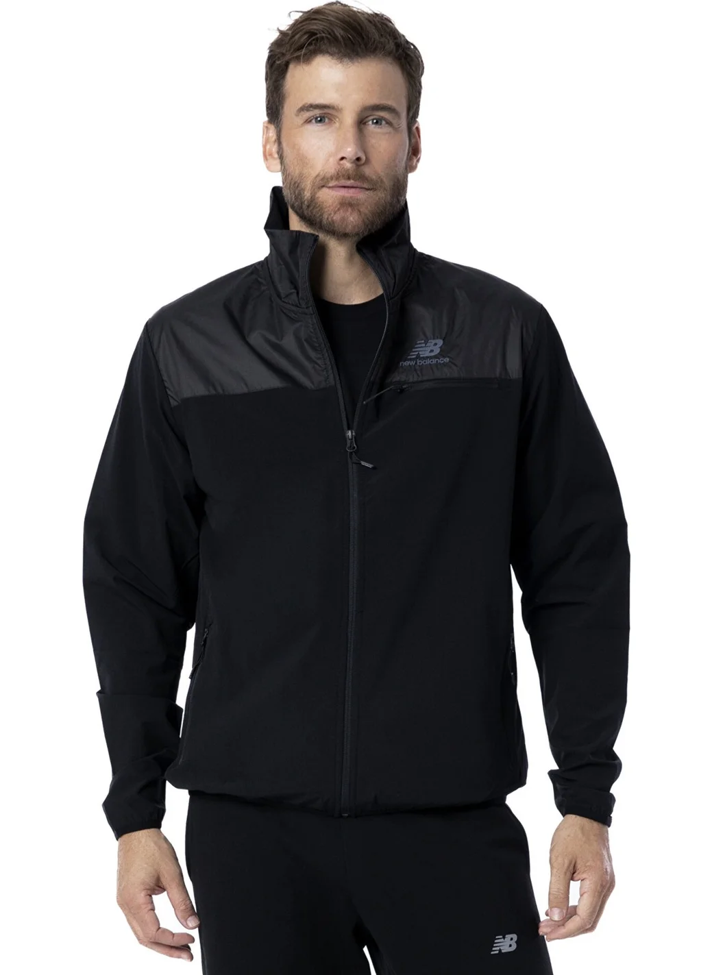 New Balance Men's Jacket & Coat MNJ3235-BK