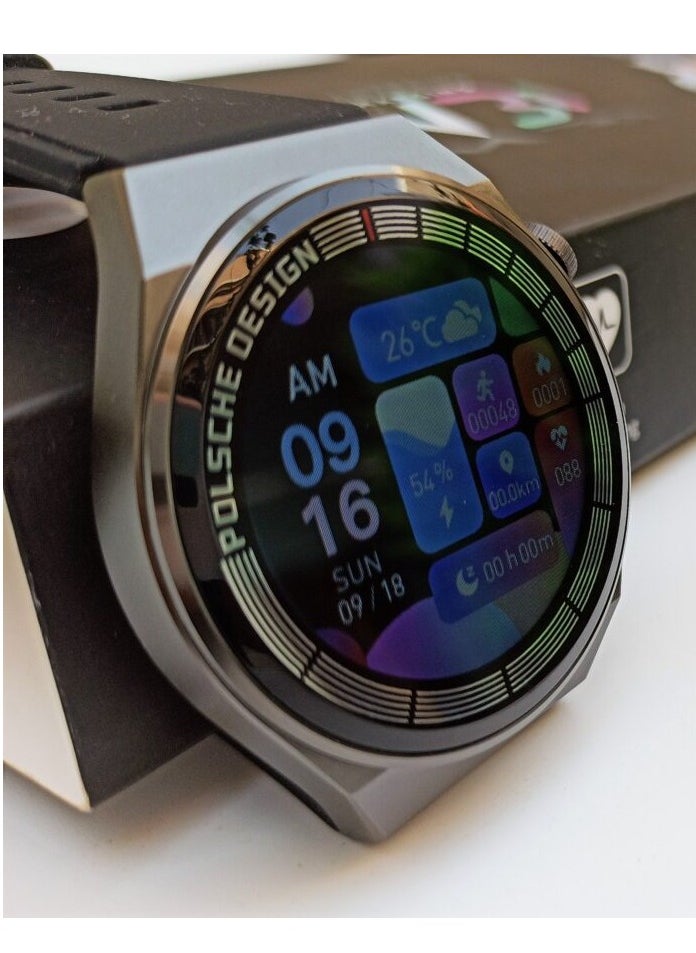 HW3 Max Smart Watch With Full Screen Works With the Android And IOS System Quick Response Wireless Charging Sport Mode - Voice Assistant - Health Monitoring -  Multifunctional NFC