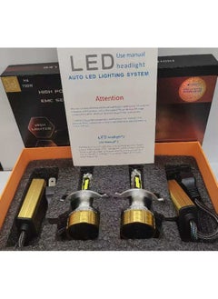 Lighting solutions Lighting Solutions H4 Led Car Headlight Bulb 150W 7000LM 6500K with Enhanced Cooling System Long Lasting Car Led Headlight  - Image 2