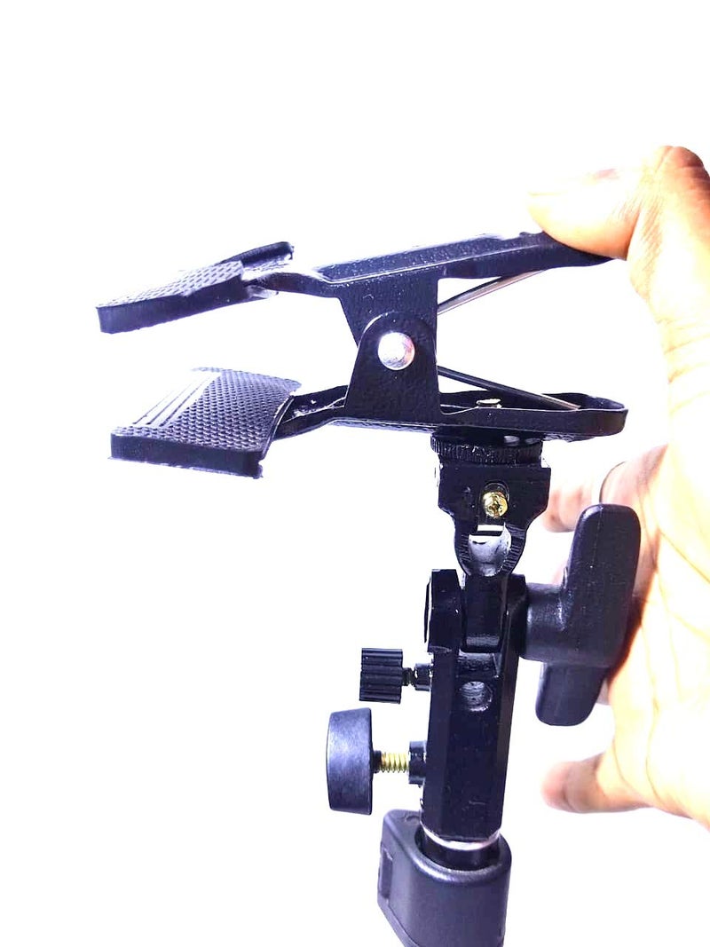 SHOPEE Reflector Stand Holder Light Stand Bracket Mount Umbrella Bracket Photography Studio Heavy Duty Metal Clamp Holder for Reflector - Image 4