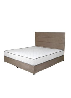 Bed and Mattress Zone Serenity Upholstered Bed 200 X 100 Single Size Muted Pink Color  - Image 2