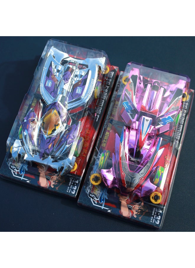 Hot Sale Children's Toy Electric 4WD Car Model Toy Car Boy Assembled 4WD-Color:2134 Plating Transparent Box Packaging  - Image 1