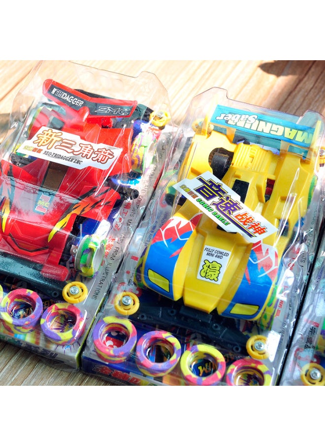 Hot Sale Children's Toy Electric 4WD Car Model Toy Car Boy Assembled 4WD-Color:2134 Plating Transparent Box Packaging  - Image 2