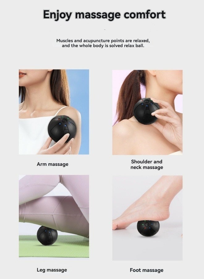 M MIAOYAN 3D Body Muscle Acupoint Relaxation Massage Ball Fitness Yoga Vibration Massager Sports Recovery Massage Ball - Image 4