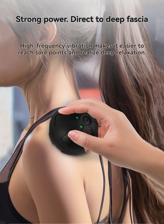 M MIAOYAN 3D Body Muscle Acupoint Relaxation Massage Ball Fitness Yoga Vibration Massager Sports Recovery Massage Ball - Image 2