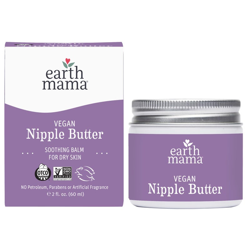 Earth Mama Vegan Nipple Butter Breastfeeding Cream - Image 1