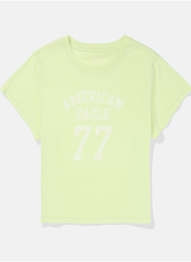 American Eagle Printed Short Sleeve T-Shirt  - Image 4