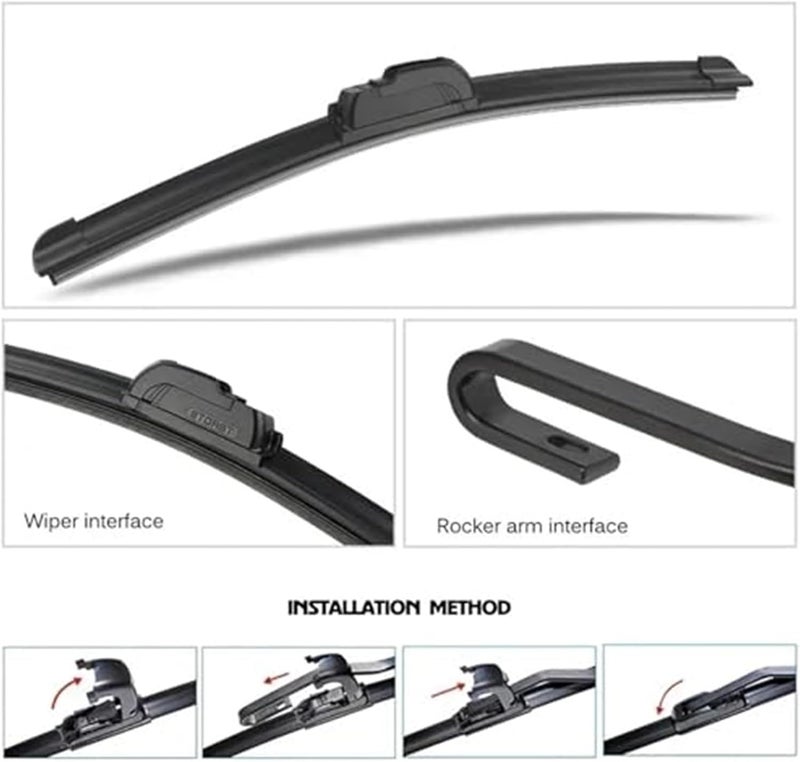 Wivplex Car Front Wiper Blades for Toyota Highlander 2009-2021 - Image 2