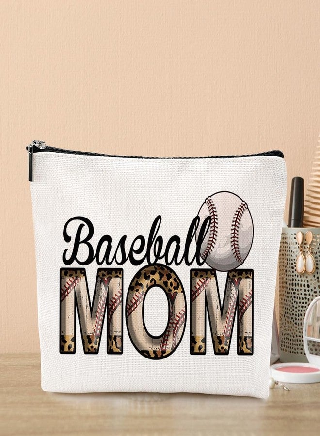 VICBOU Vintage Baseball Mom Gifts Baseball Accessories Mom Gifts from Daughter Makeup Bag Mothers Day Game Day Birthday Gifts Cosmetic Bag for Women Friend Sport Baseball Mama Lovers Mommy Christmas - Image 5