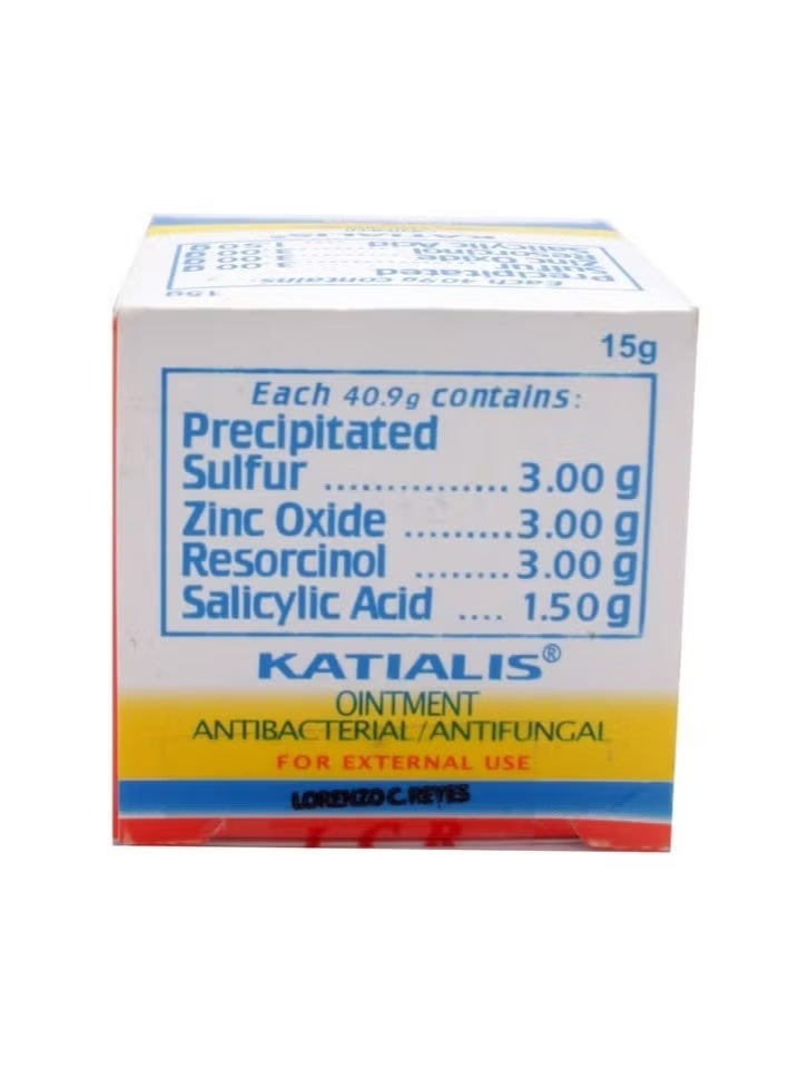 Katialis Ointment Antibacterial and Antifungal 15g