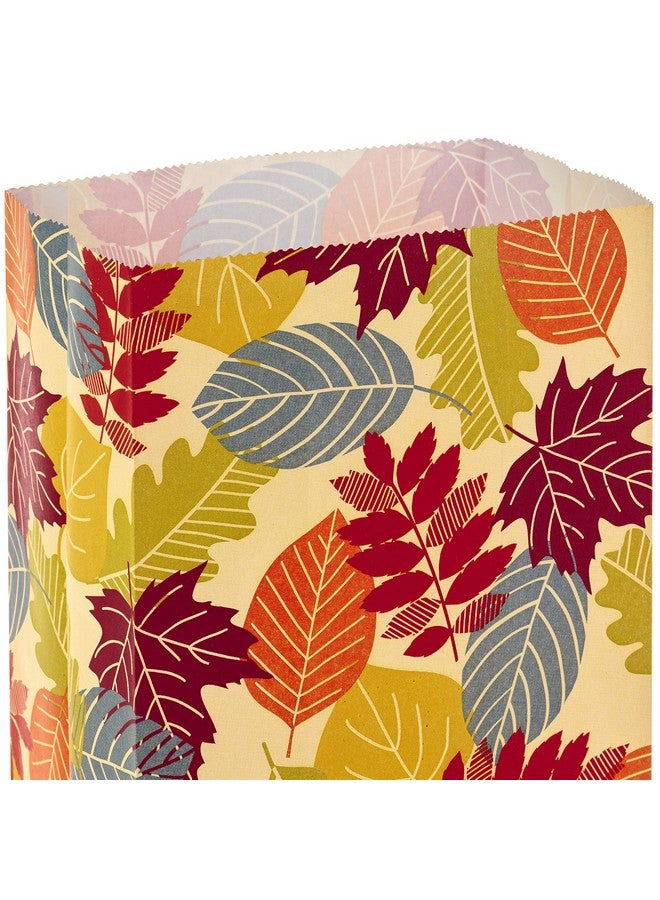 Hallmark Hallmark Fall Leaves Party Favor and Wrapped Treat Bags (30 Ct.) for Autumn Parties, Halloween, Thanksgiving, Friendsgiving, Care Packages and More  - Image 5