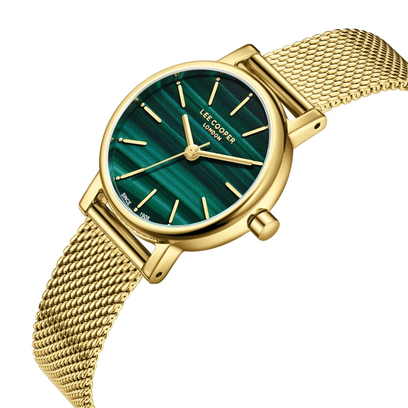 لي كوبر Women's Mesh Analog Watch LC08292.170 - 42.5 mm
