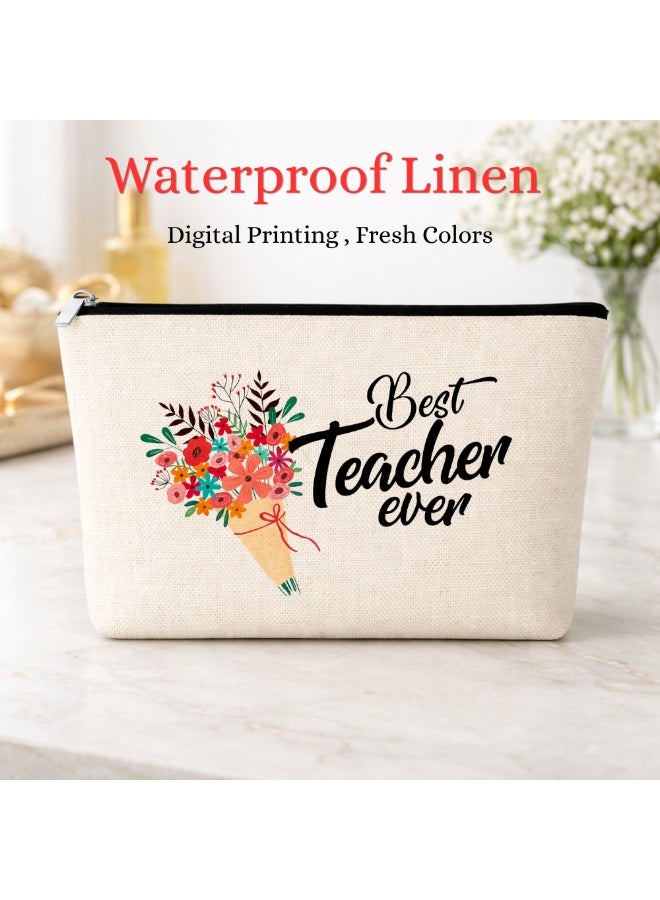 PRINTSHOP4ME Cosmetic bag gifts for Appreciation of Teachers on Teachers day Design 6 - Image 2