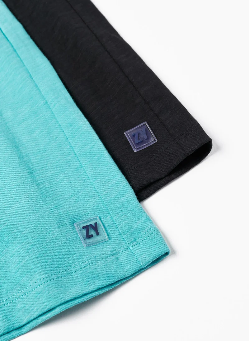 Zippy Pack 2 Cotton Sport Shorts for Boys