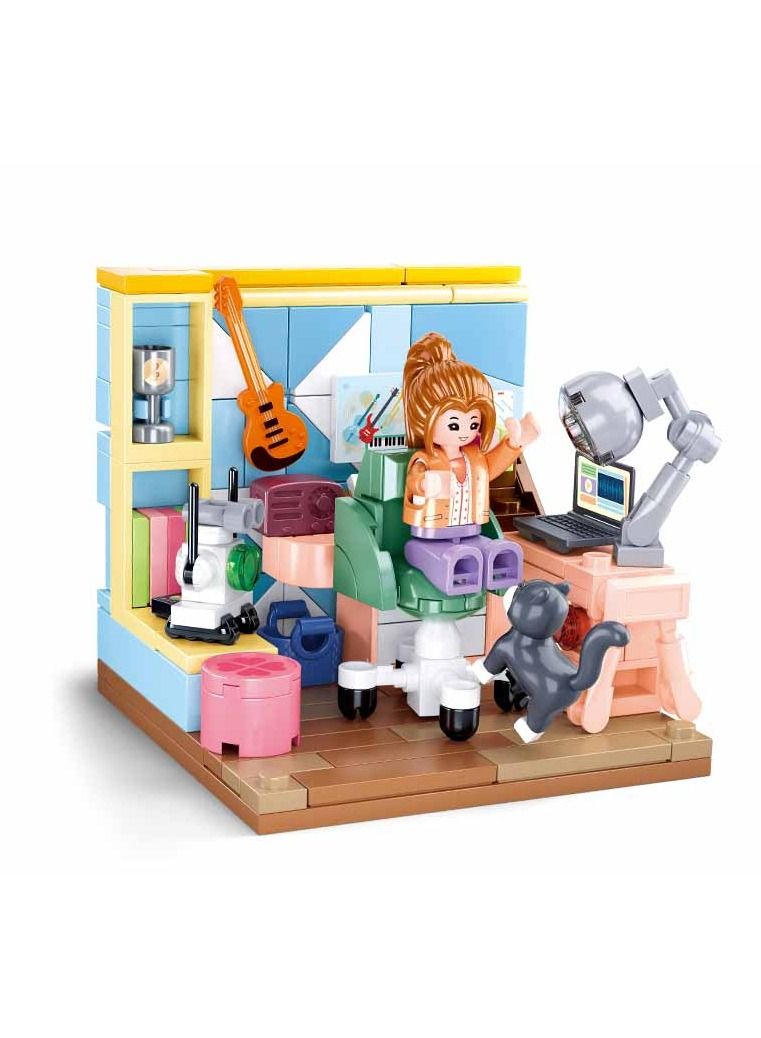 Sluban Mini Handcraft Study Room 216 Pieces - Image 2