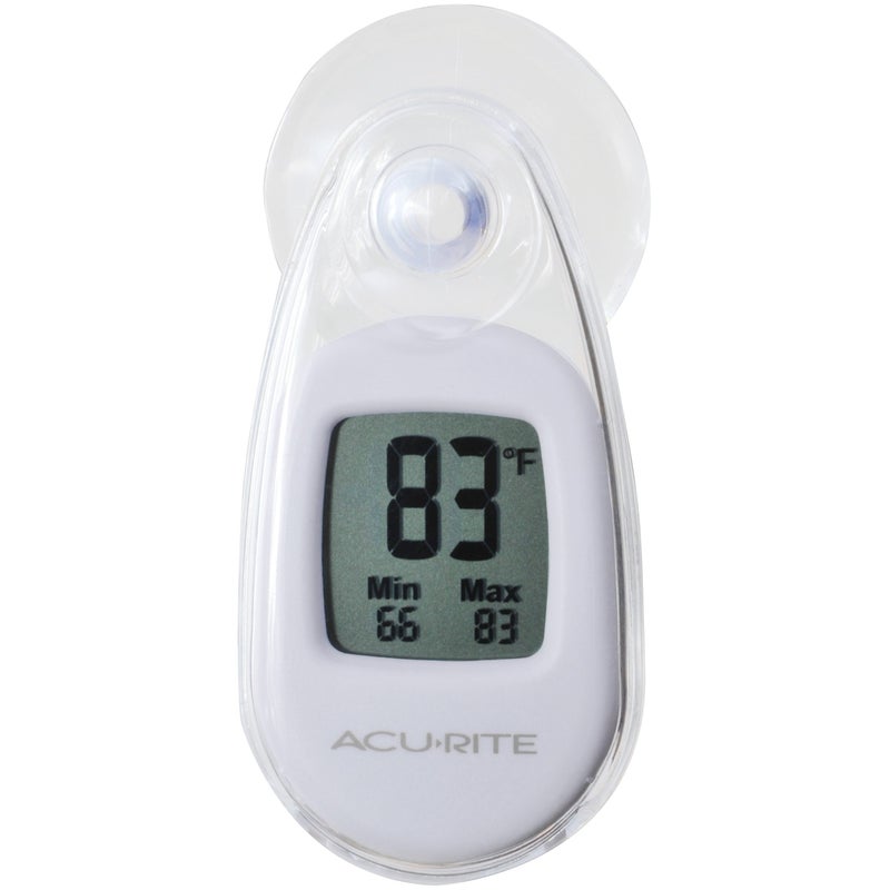 Acurite AcuRite Suction Cup Thermometer White  00315CADIA1