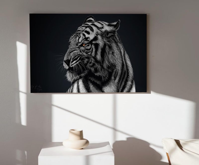 BPA® Tiger Canvas For Home And Office Décor (40x60) - Image 2