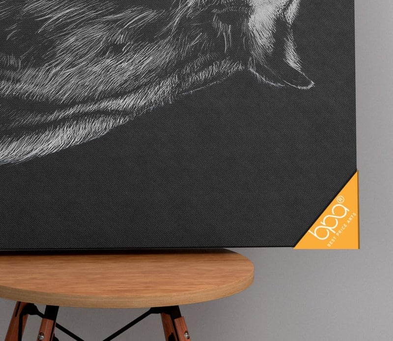 BPA® Tiger Canvas For Home And Office Décor (40x60) - Image 4