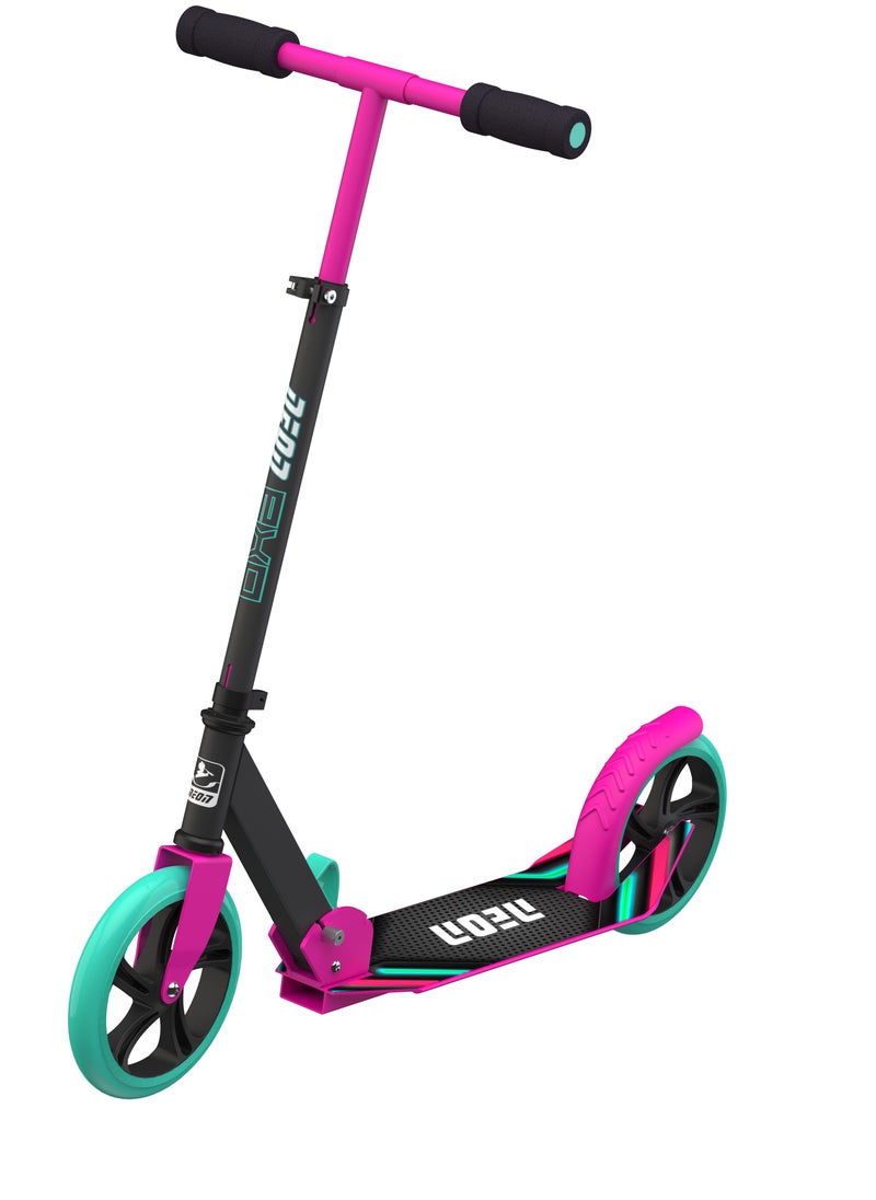 NEON Neon EXO is the perfect 2 wheels scooter for first-time riders,with light-up and floding (Pink)  - Image 2