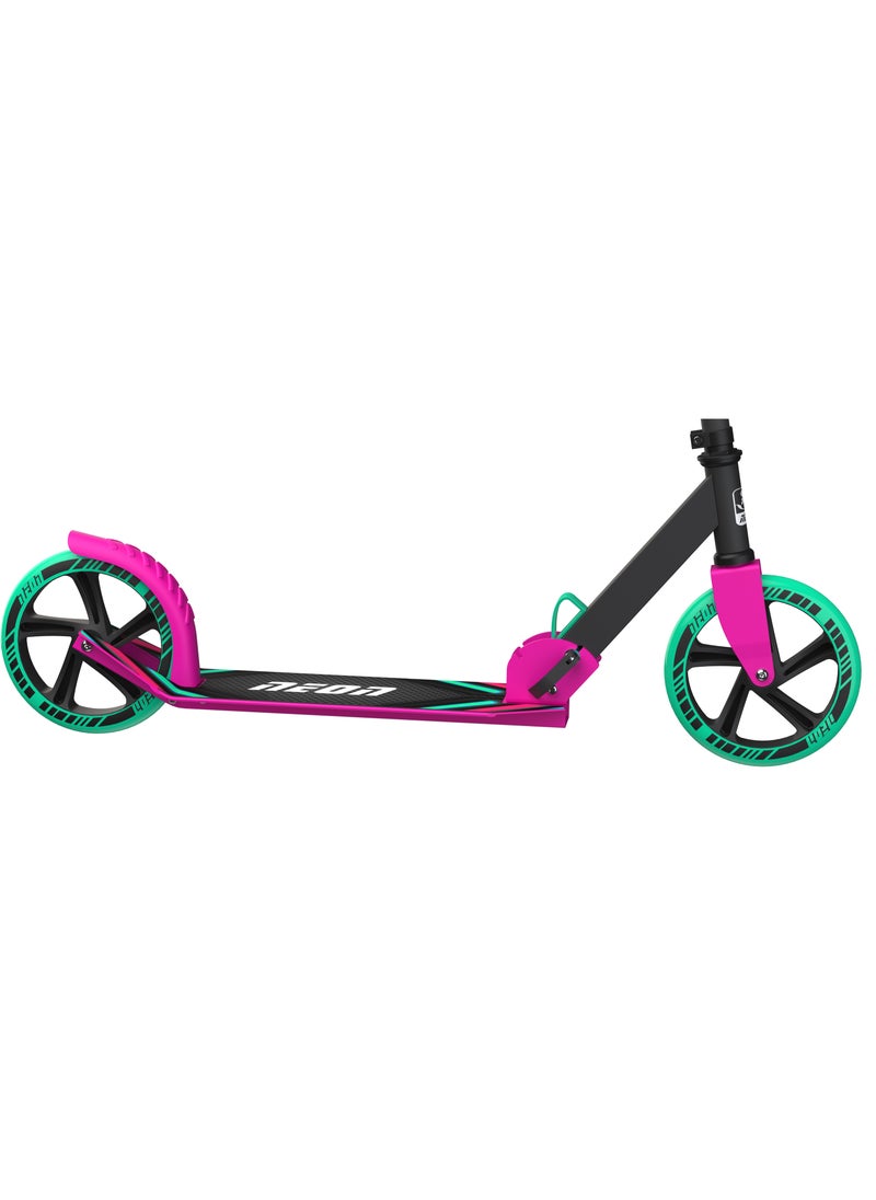 NEON Neon EXO is the perfect 2 wheels scooter for first-time riders,with light-up and floding (Pink)  - Image 3