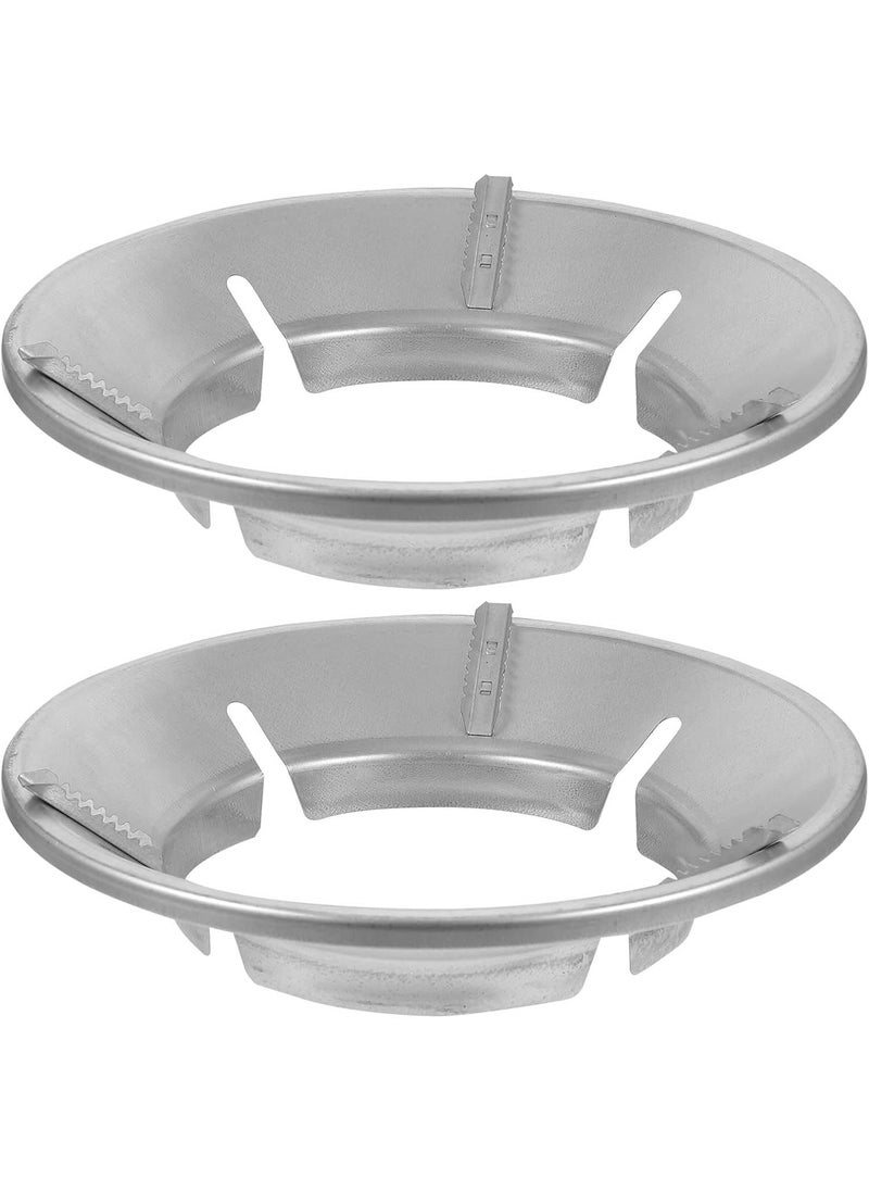 PANCA - PANCA Gas Saver Stand Set of 2 Gas Saver Burner Jali For Home Gas Stove Fire Windproof Energy Saving Gas Chula Support Stand 4 Legs Supported For Indian Gas Stand set of 2 - Image 1