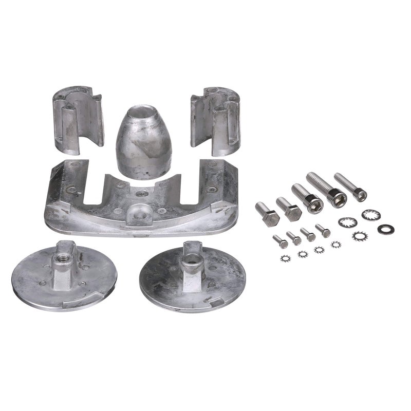 Seachoice Anode Kit Mercruiser Bravo III 2004Present Magnesium Fresh Water Use CadmiumFree Environmentally Friendly