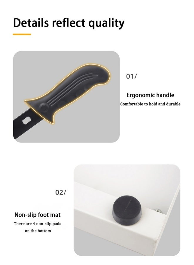 أف بي سي A4 ورقة لفة القطع الأبيض الأسود لقطع الصور واستخدام المكتب - Image 4