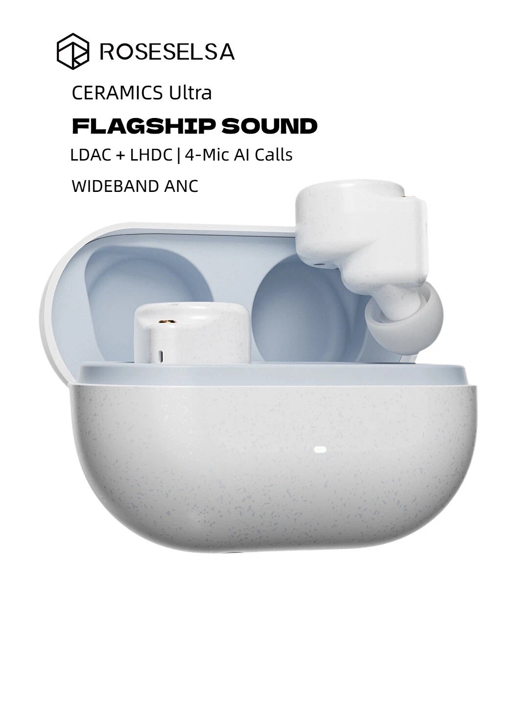 روز سيلسا Roseselsa Rosesela Ceramics Ultra True Wireless Earbuds